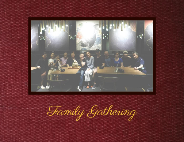 Big Family Gathering Photo Book