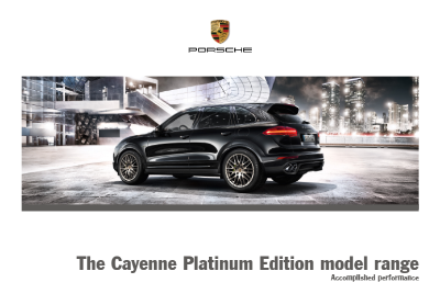 Porsche_US CayennePlatinum_2016