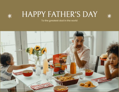 Happy Father's Day Photo Book