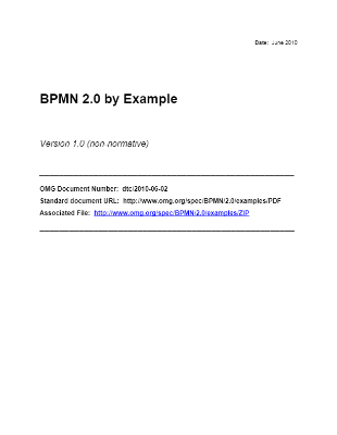 BPMN 2.0 by Example
