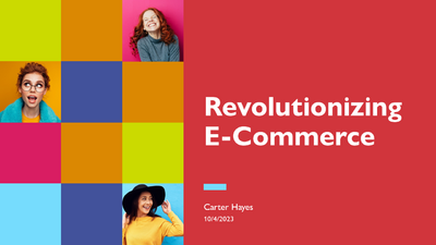 Revolutionizing E-Commerce Presentation