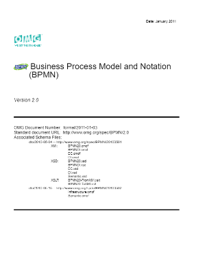 Business Process Model and Notation 2.0