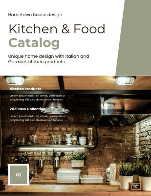 Kitchen & Food Catalog - Animated