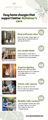 Easy home changes that support better Alzheimer’s care