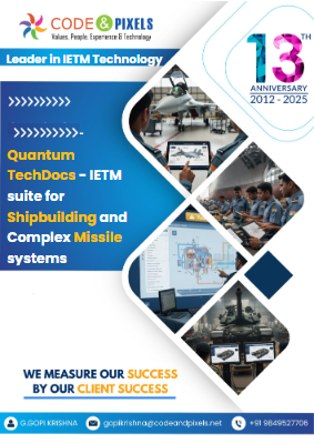 Quantum TechDocs IETM suite for Shipbuilding and Complex Missile systems