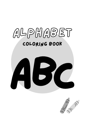 White Minimalist Alphabet Coloring Book Worksheet.pdf