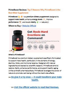 PrimeBoost Reviews 2025: Scam or Legit PrimeBoost? The Brutal Truth!