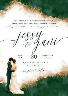 Jessy & Jani's Wedding Invitation