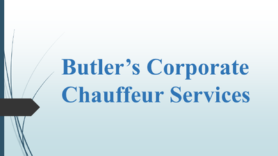 Butler’s Corporate Chauffeur Services.pptx