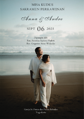 Panduan Misa Perkawinan Anna&Andre