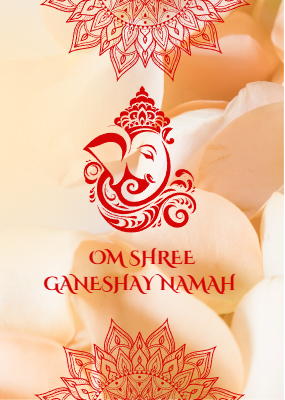 Peach and Orange Wedding Invitation (2)