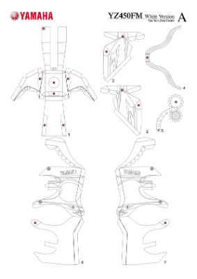 YZ450FM (White)