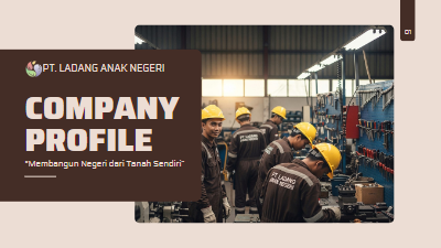 Company profile PT. Ladang Anak Negeri