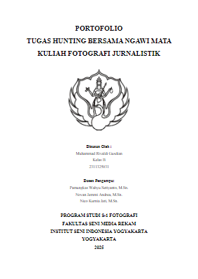 PORTOFOLIO FOTOGRAFI JURNALISTIK