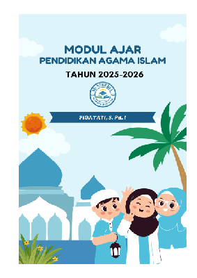 1. Kelas 1 MODUL AJAR DEEP LEARNING TEMA AL QUR'AN caver
